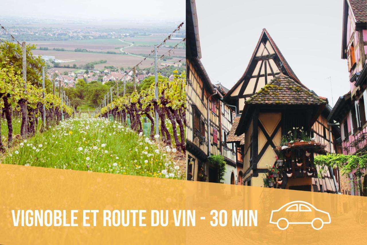 Chez Philippe Et Sylvie - 2 Bungalows Pour 5 Proche Europa-Park Boofzheim Bagian luar foto